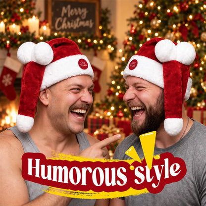 Singing & Dancing Santa Hat – Animated Christmas Party Hat