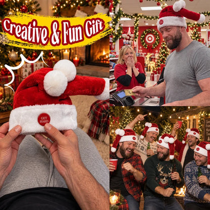 Singing & Dancing Santa Hat – Animated Christmas Party Hat