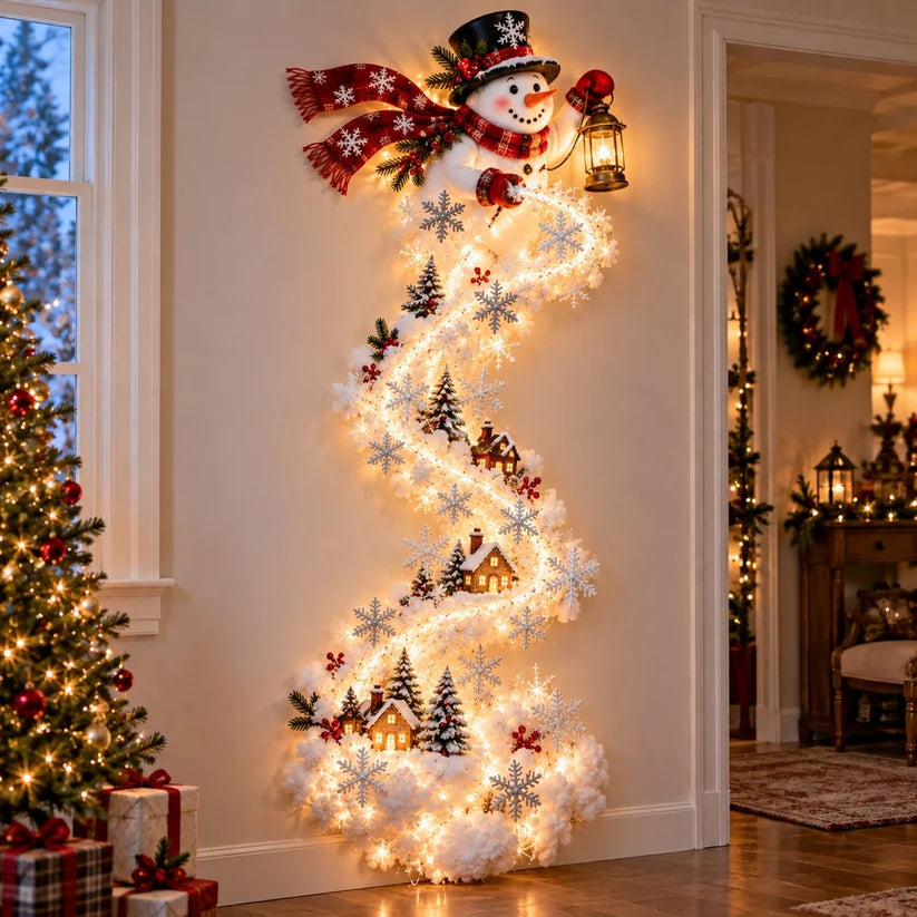 Christmas Magic Trail Light – Glowing Wall Decoration