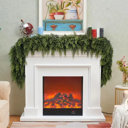 Real Touch Christmas Cedar Garland – Set of 2