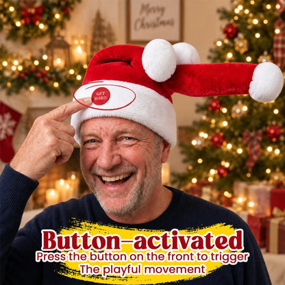 Singing & Dancing Santa Hat – Animated Christmas Party Hat