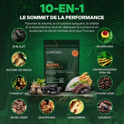 SARFORD™ | Soutien vitalité 10-en-1 (PROMOTION)