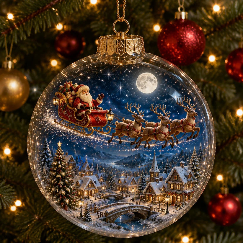 Miniature Christmas Winter Village Decoration