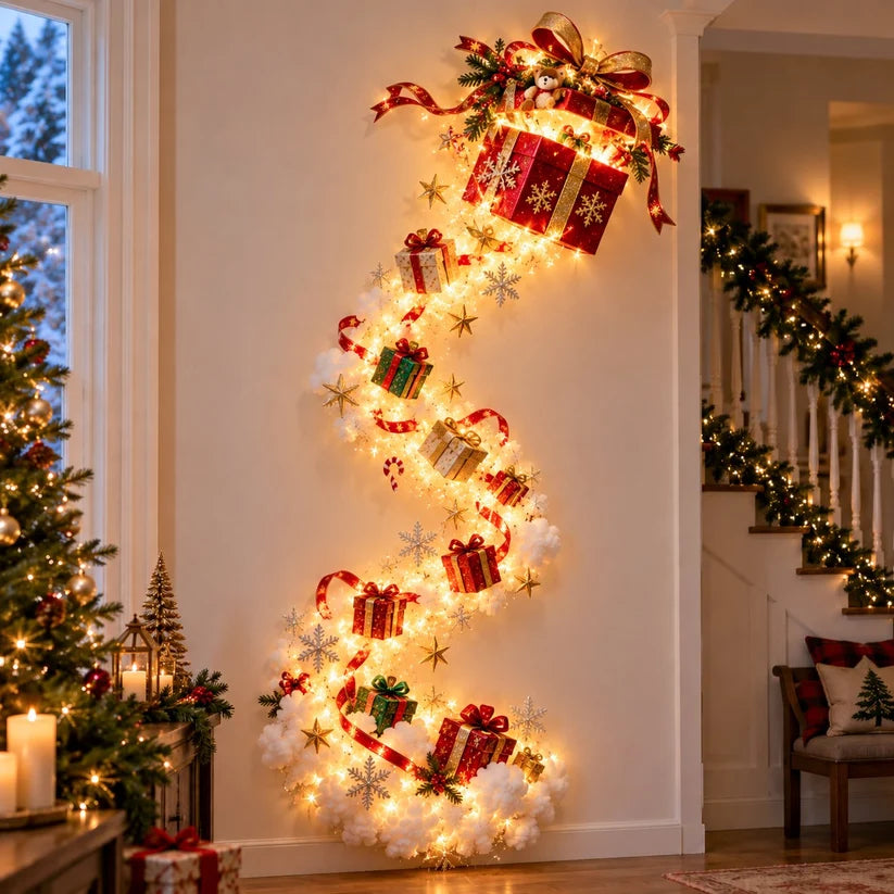 Christmas Magic Trail Light – Glowing Wall Decoration