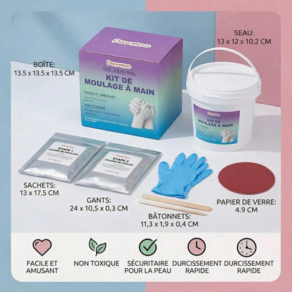 3D Hand Casting Kit – For Families and Couples