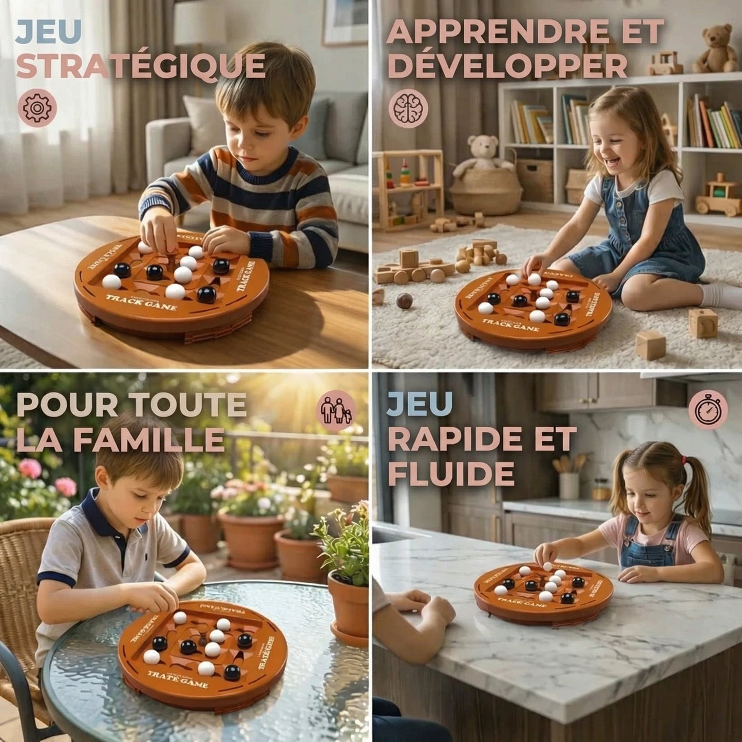 Rotating Connect 4 – Strategic and Educational Game for Kids and the Whole Family