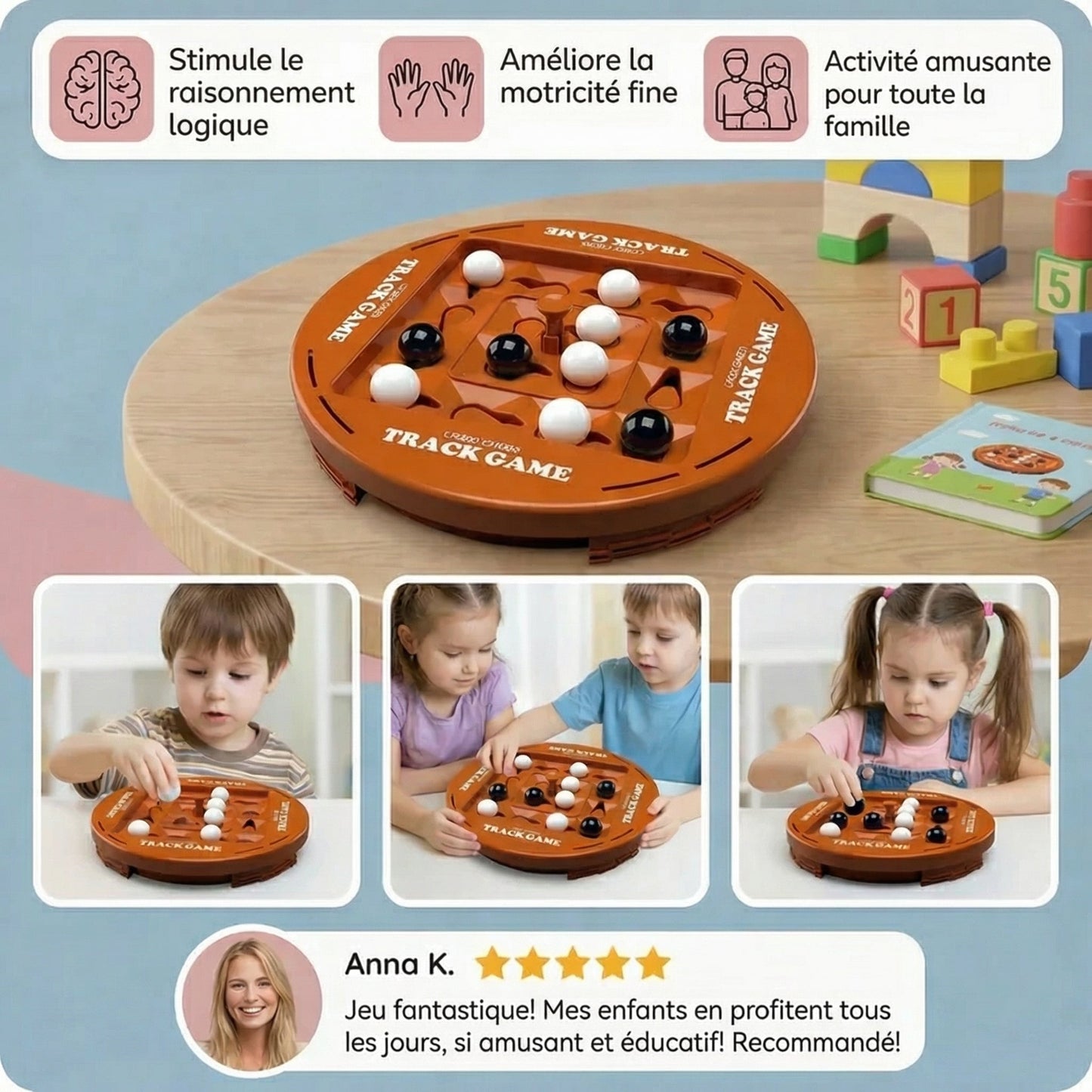 Rotating Connect 4 – Strategic and Educational Game for Kids and the Whole Family