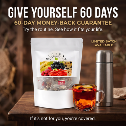 Men’s Vitality Tea – Daily Herbal Support for Energy, Strength & Drive