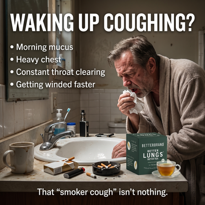Smoker’s Lung Support Tea – Herbal Mucus & Breathing Support for Smokers & Vapers