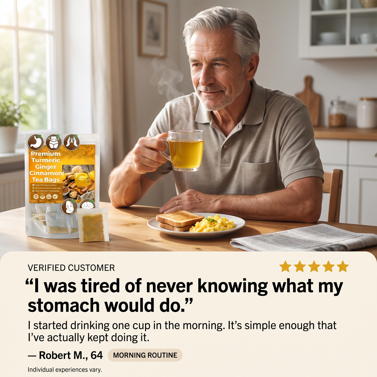 Digestive Comfort Tea – Helps Ease Bloating, Support Regular Digestion & Calm an Uncomfortable Stomach